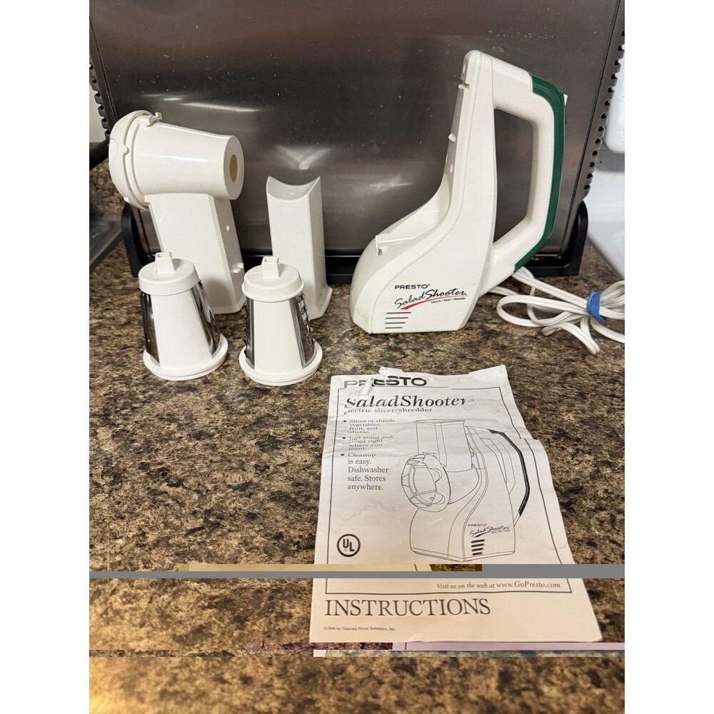 VTG Presto Salad Shooter Professional  Slicer Shredder